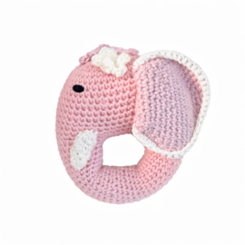 Olifant rammelaar - Handmade by EL