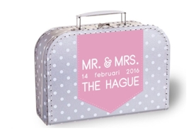 Mr & Mrs trouwdatum