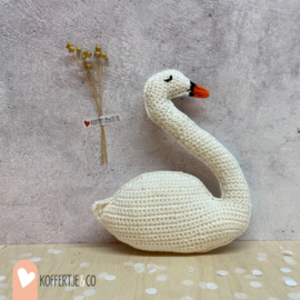 Zwaan knuffel - Handmade by EL