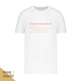 T-shirt Gepensioneerd