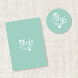 Kaartje bij kraamcadeau – handgeschreven boodschap