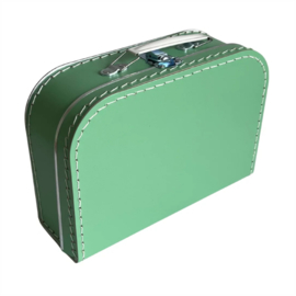 Zeegroen koffertje 25cm