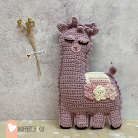 lama knuffel - Handmade by EL