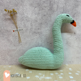 Zwaan knuffel - Handmade by EL