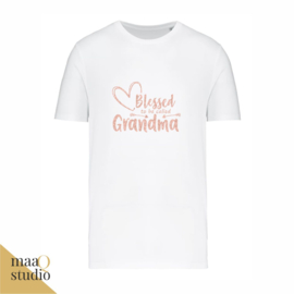 T-shirt Blessed to be called grandma