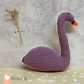 Zwaan knuffel - Handmade by EL