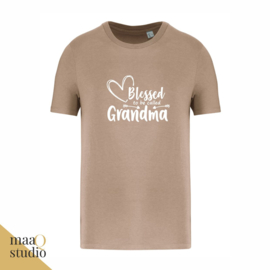 T-shirt Blessed to be called grandma