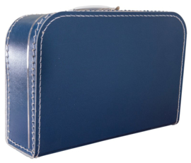 Donkerblauw koffertje 35cm