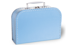 Baby blauw koffertje 25cm