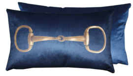 Cushion Horse Snaffle Royal Blue