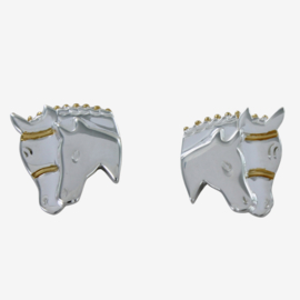 Stud Earrings Mare With Foal