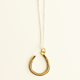 Ketting Hoefijzer - Goud Vermeil