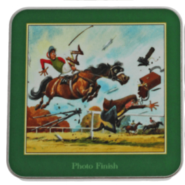 Onderzetterset Thelwell Race Paarden 6 stuks