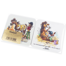 Thelwell Pony Onderzetterset 4 stuks