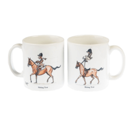 Mug "Rising Trot - Sitting-Trot"