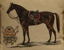 Kissen Gobelin "Royale Dressage"