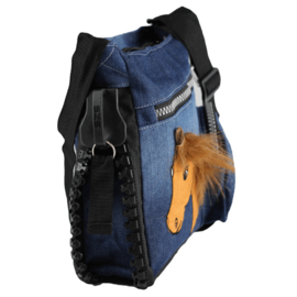 Magic Jeans Tas Paardenhoofd met Pluche Manen