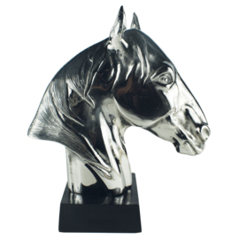 "Neptune" Beeld Paardenhoofd - Aluminium Nikkel