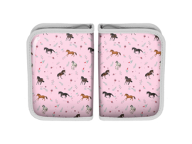 Etui Paarden  Roze Animal Pictures