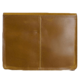 "Macklin" Ipad Case Natural Leather - Light Brown