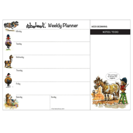 Weekplanner Thelwell Pony's