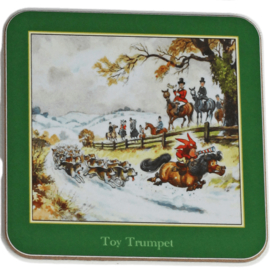 Onderzetterset Thelwell Jacht Paarden 6 stuks