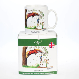 Tasse Pferd von Alex Underdown  "Good with Vet"