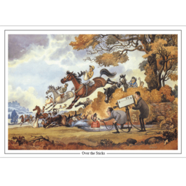 "Over The Sticks" - Thelwell  Kaart