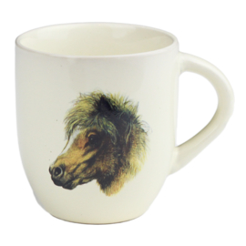 Tasse Shetlandpferd