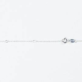 Ketting Race Paard Zilver