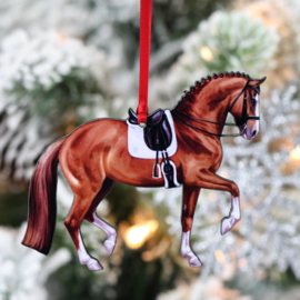 Kerstversiering  Dressuurpaard ornament