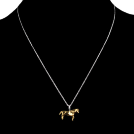 Ketting Origami Paard Goud