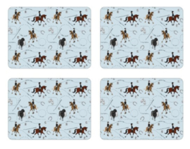 Placemats Emily Cole  Dressage 4 stuks