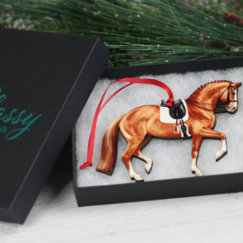 Kerstversiering  Dressuurpaard ornament