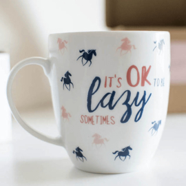 Tasse "Lazy" Pferd