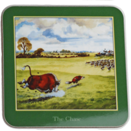 Onderzetterset Thelwell Jacht Paarden 6 stuks