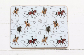 Placemats Emily Cole  Dressage 4 stuks