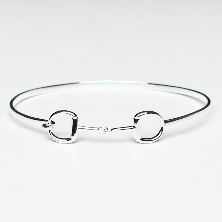 Armband trensbit zilver