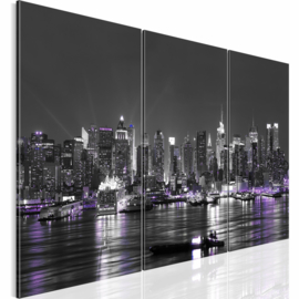 nr 106 New York Skyline Paars