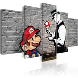 187 Banksy Mario