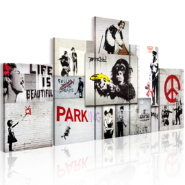 785 Banksy Collage