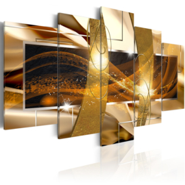 418 Abstract Art Goud