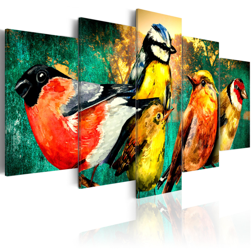 880 Vogels | canvas 801 - 900 Canvasxxlshop