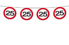 Vlaggenlijn Traffic Sign  -25- 