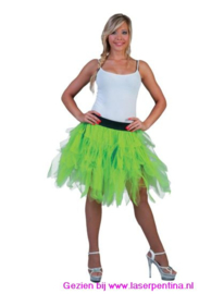 Petticoat fluo groen