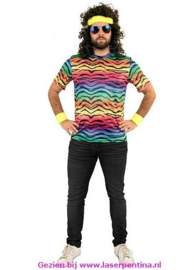 T-Shirt neon Tijger unisex