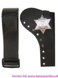 Holster enkel zwart kind