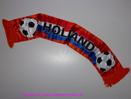 Sjaal Holland rd/wt/blw/oranje 