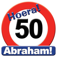 Verkeersbord 'Abraham’