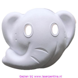 Papier maché Masker Olifant